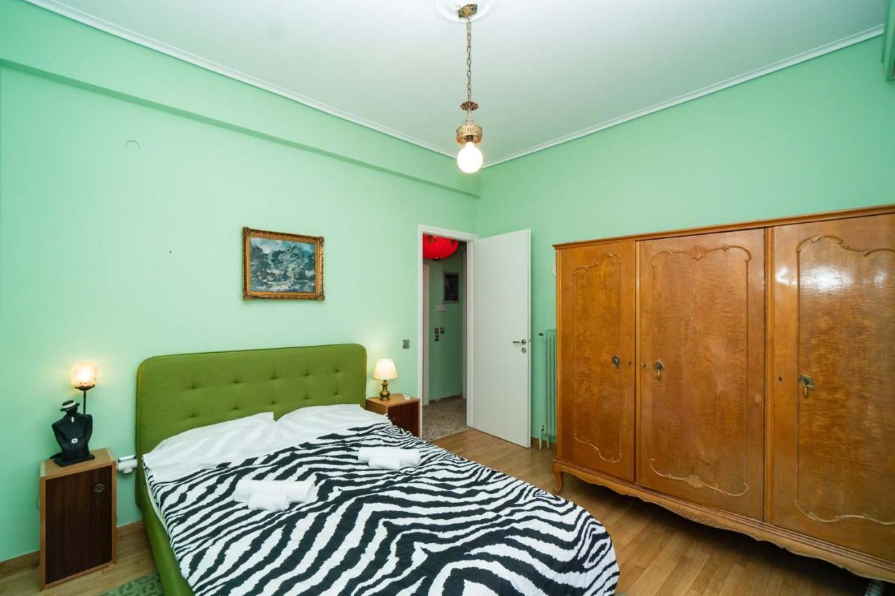 Acropolis View Vintage Style Apartment In Koukaki 雅典 外观 照片