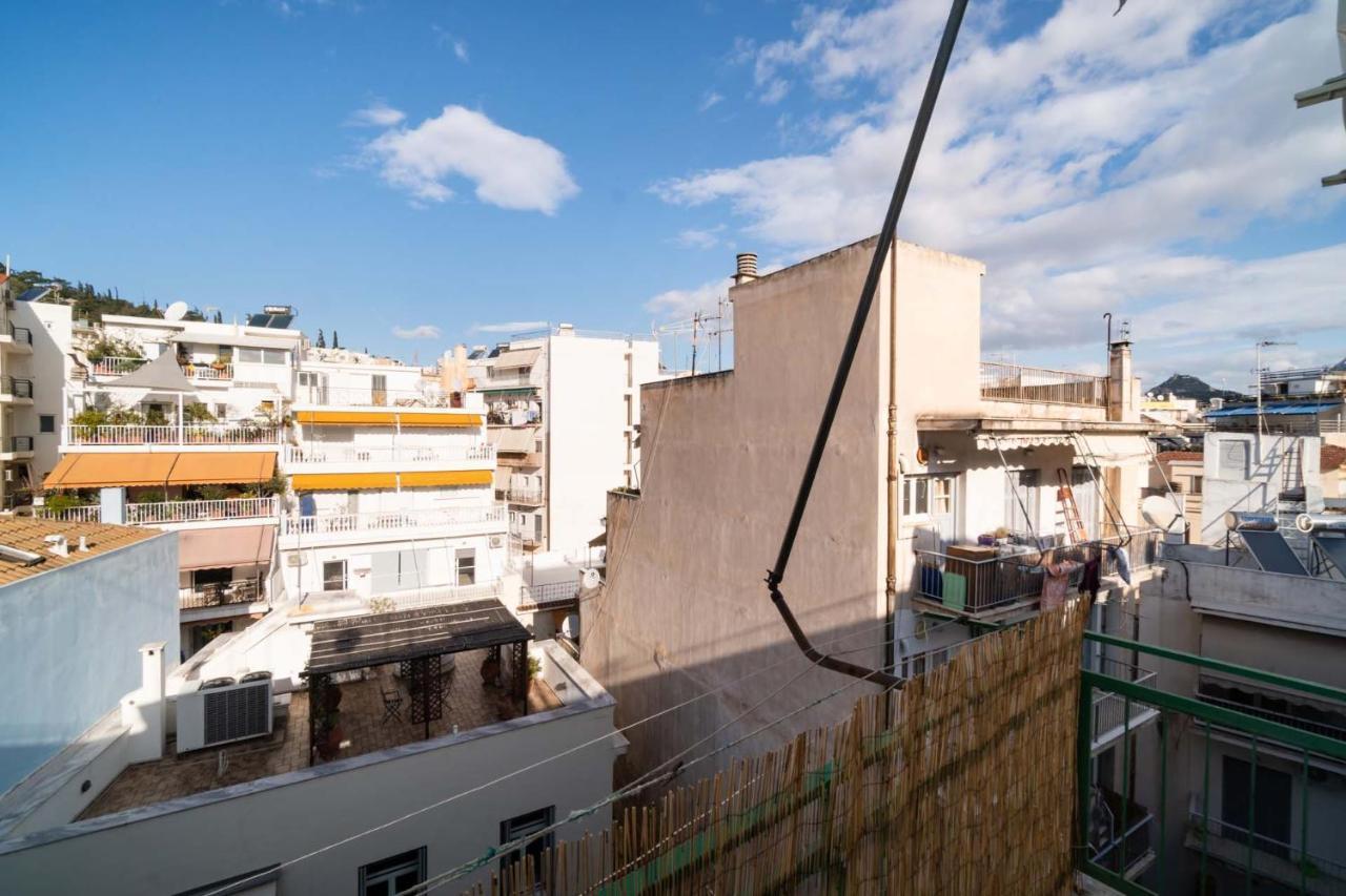 Acropolis View Vintage Style Apartment In Koukaki 雅典 外观 照片