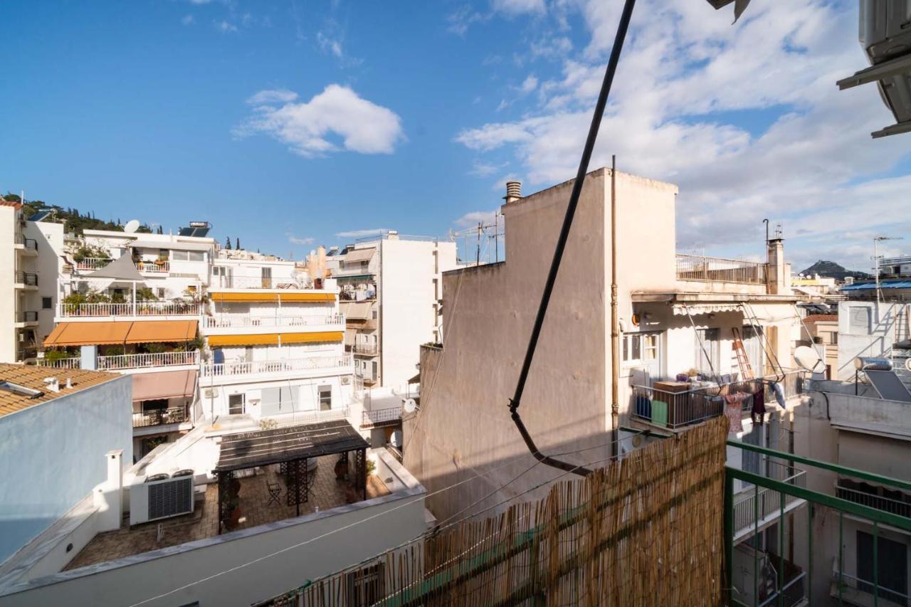 Acropolis View Vintage Style Apartment In Koukaki 雅典 外观 照片