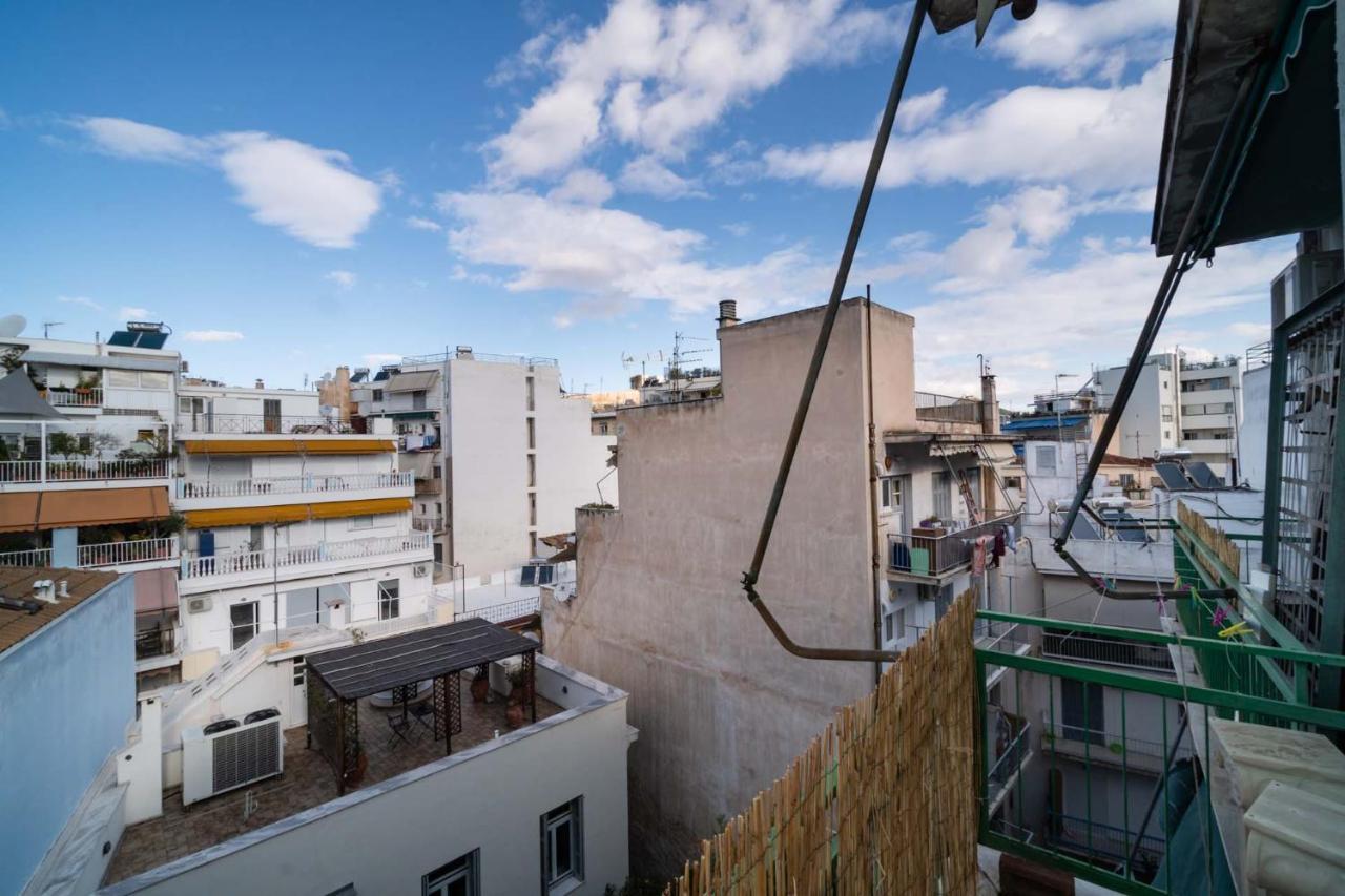 Acropolis View Vintage Style Apartment In Koukaki 雅典 外观 照片